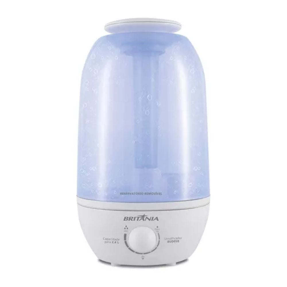 Umidificador Ultrassônico De Ar Britânia Bud05b Bivolt 2,4l Umidificador Ultrassônico De Ar Britânia Bud05b Bivolt 2,4l